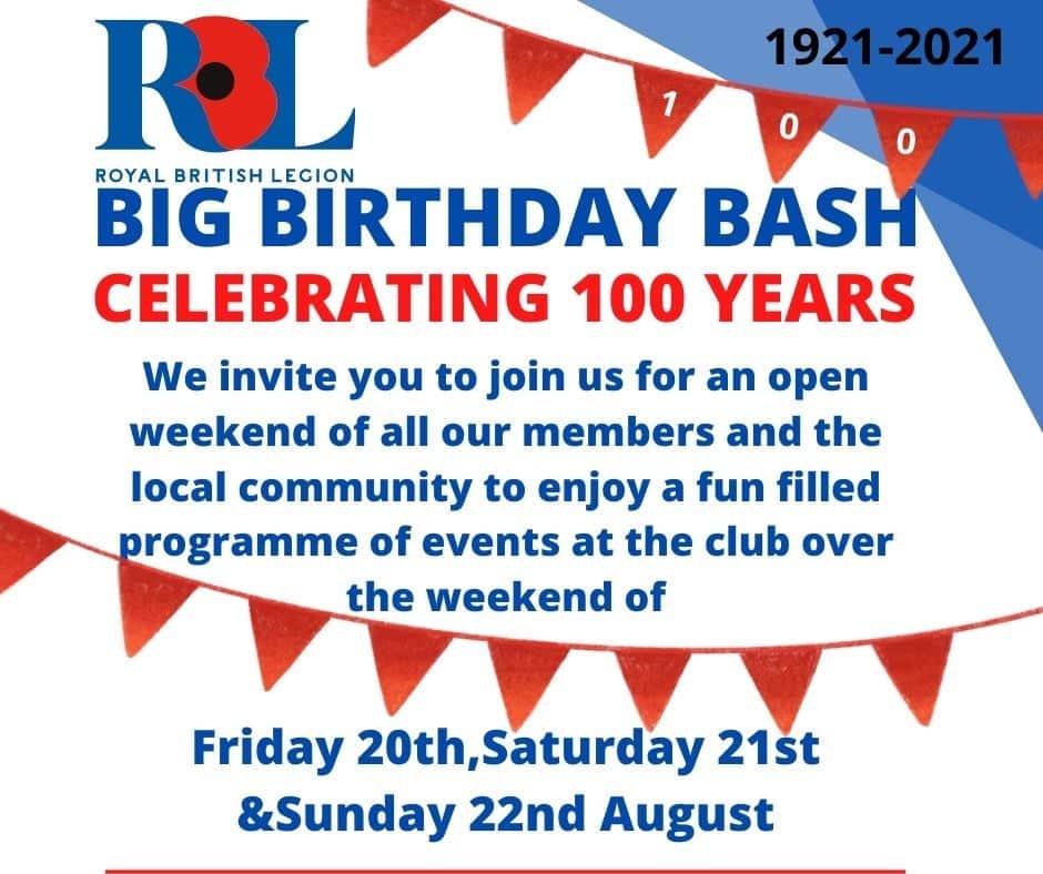 Big Birthday Bash - Celebrating 100 Years