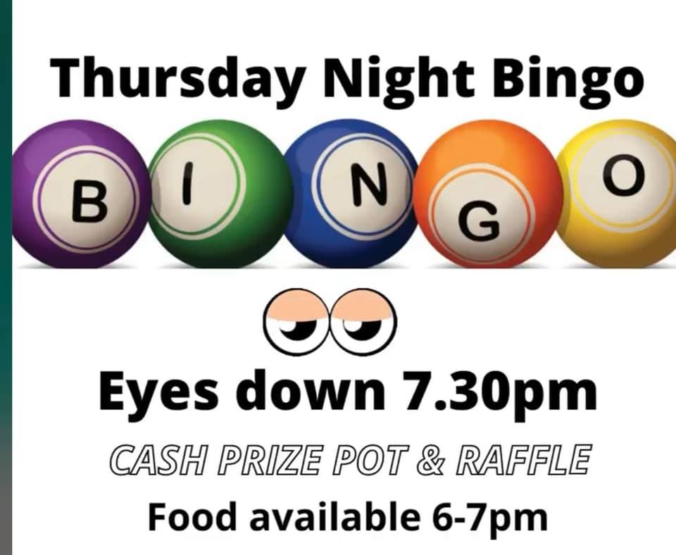 Thursday Night Bingo